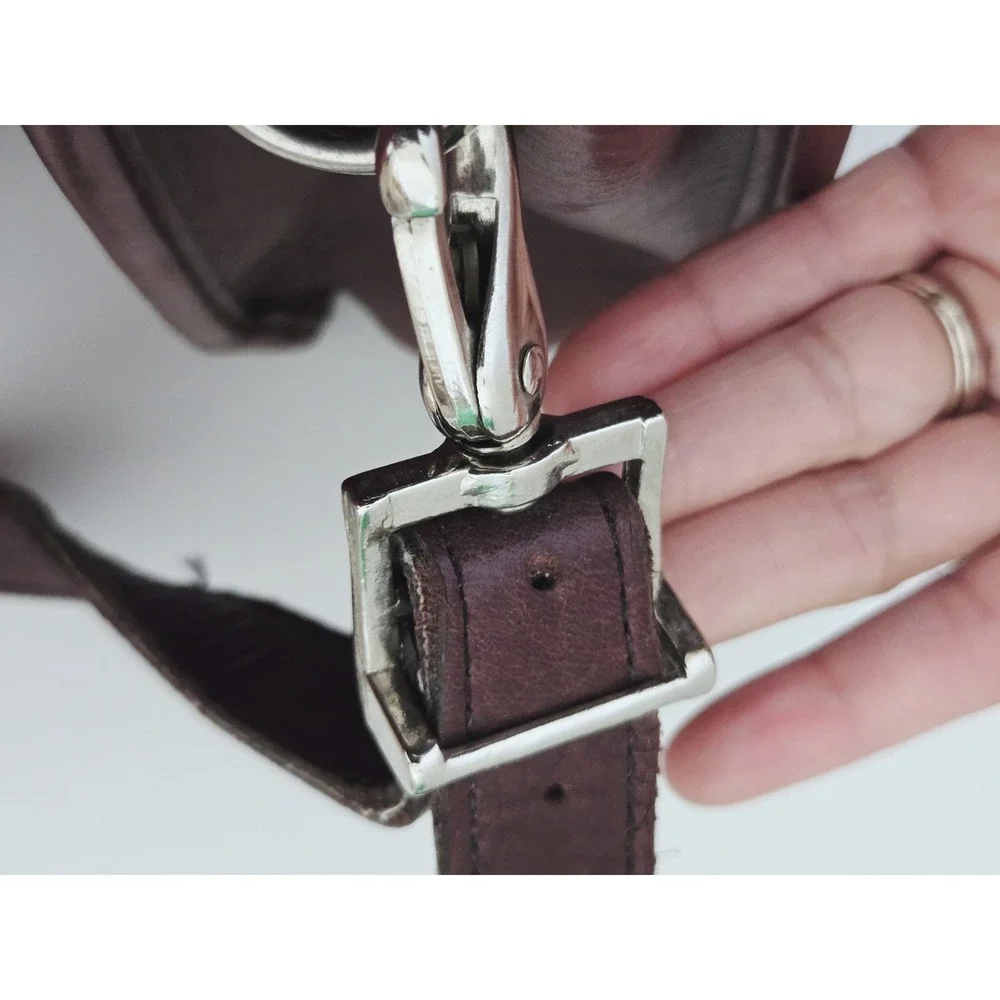 Vintage Jack Georges Messenger Bag Briefcase‎  Leather Burgundy USA